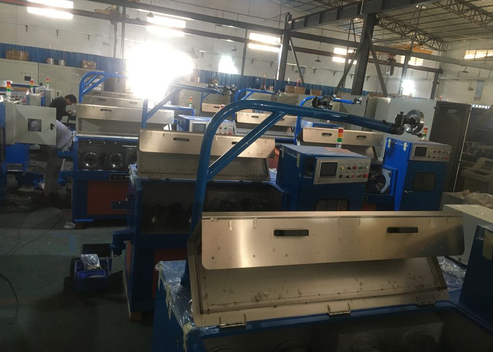 Copper Drawing Machine For Stranding Electric Cable
