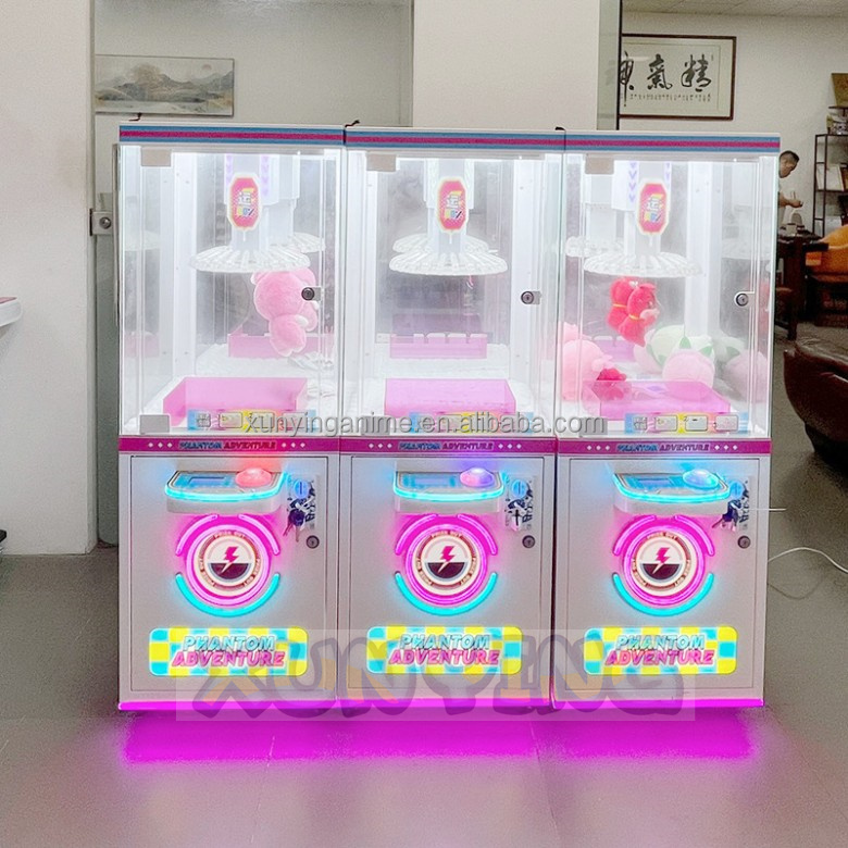 Spins Clip Sticker Card Game Gashapon Prize Claw Machine OEM