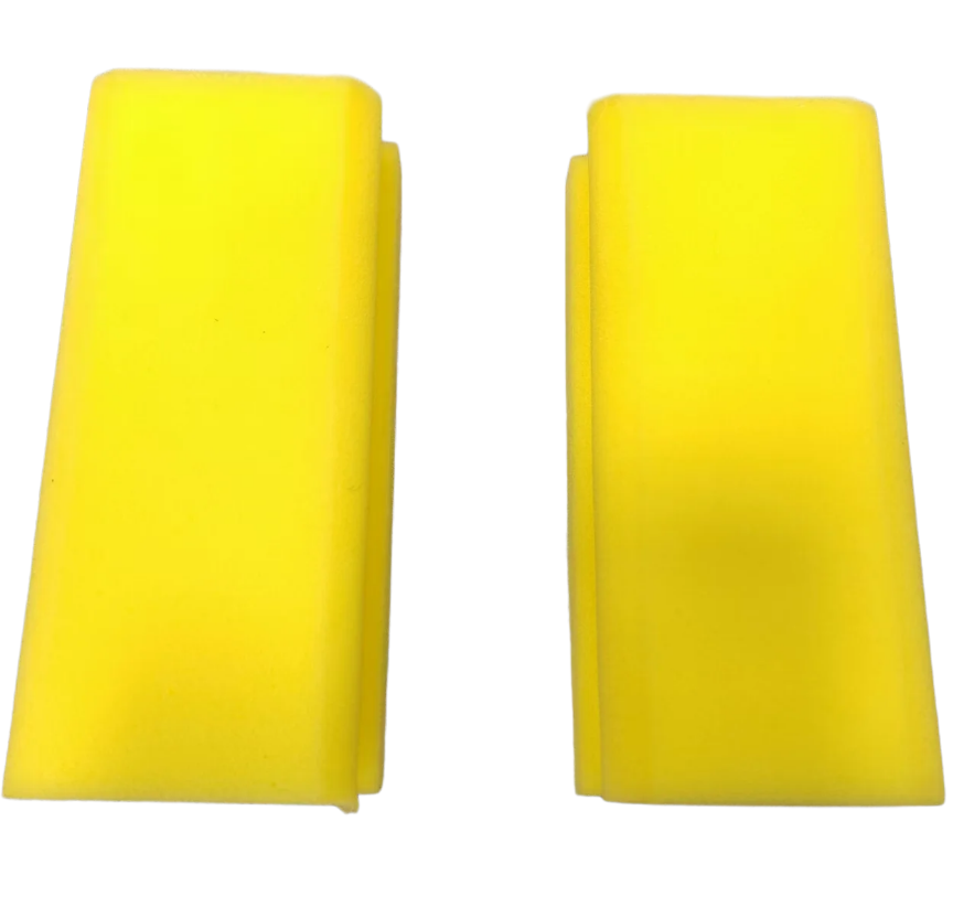 Yellow Long-Strip Grip Car Wash Sponge High Absorption Good Cleaning Effect Durable Product For Car Use