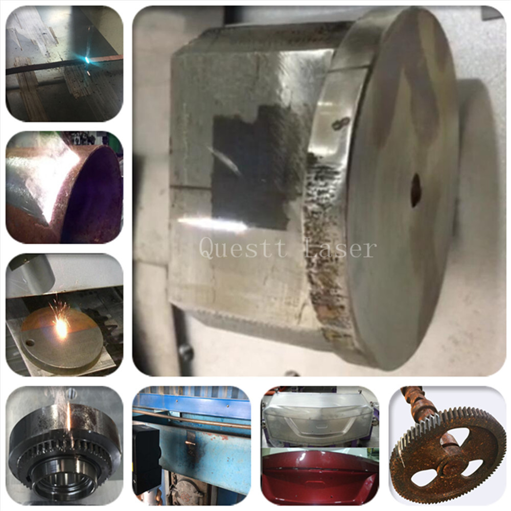 100W BackPack MOPA Fiber Laser Rust Removal Machine for Cleaning Graffiti