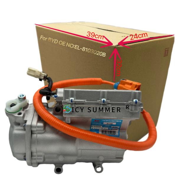 EL-8103020B Electric Car AC Compressor For BYD BC28B 350.4V EV Air Conditioning