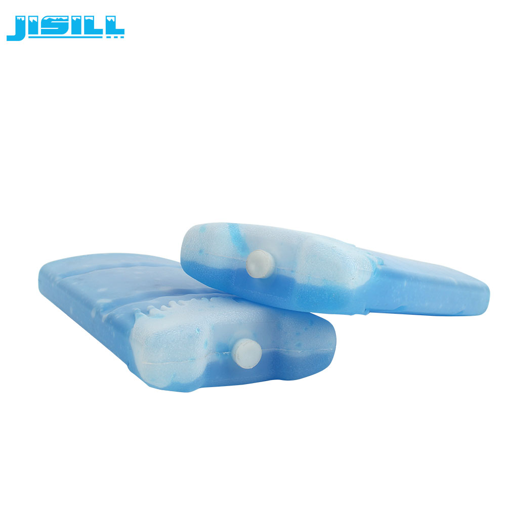 Curved Surface Plastic Non-toxic gel cold eutectic plate for ice cream transport