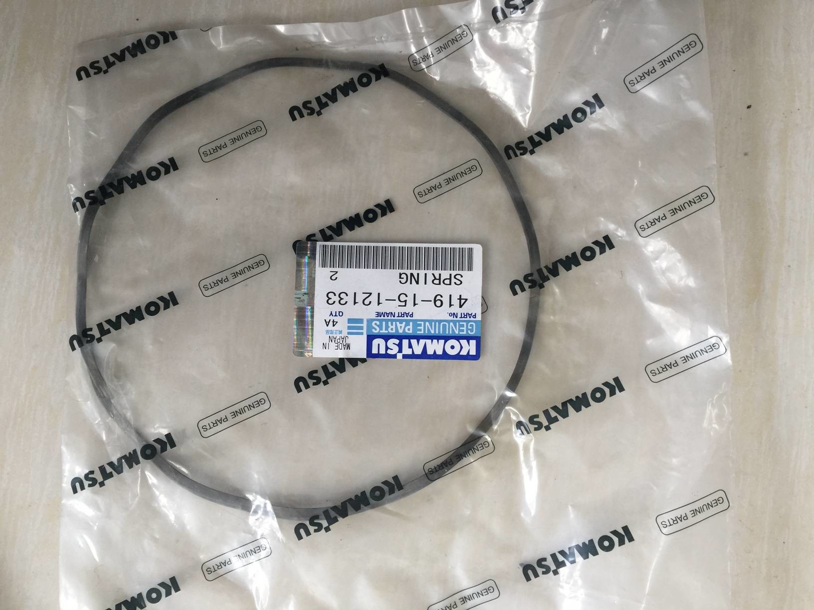 part No. : 419-15-12210/12121 419-15-12122 O-RING use for komatsu WA200 WA100 GD555 419-15-12133 spring wave for