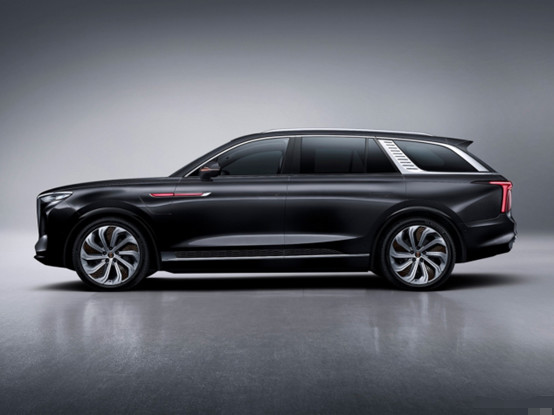 Hongqi E-HS9 Pure Electric SUV 660 Kilometers Range 4 Seats 4×4 Automatic Transmission