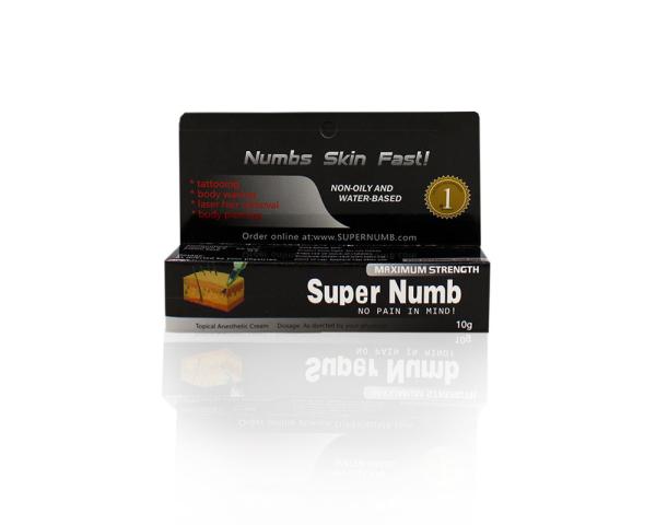 Super Numb 10g Tattoo Numbing Cream Lidocain Cream Permanent Makeup Numb Cream