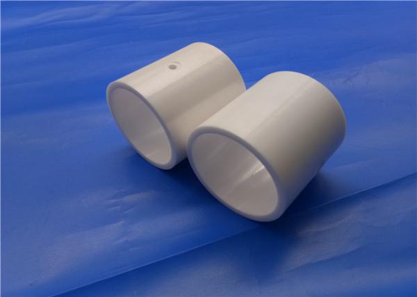 Precision Zirconia ZrO2 Ceramic Cylinde / Liner / Sleeve With High Heat