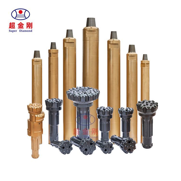 Halco Martillo, DTH, 4 DHD340/Cop44 DTH Hammer, Perforacion DTH, DTH Drilling Tools Acero