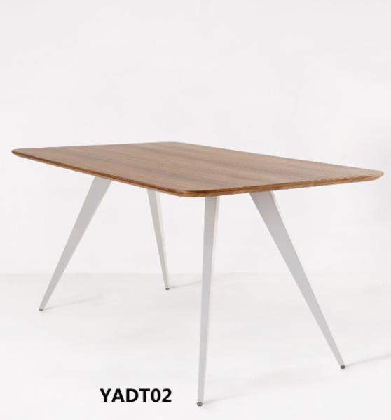 Furniture Wholesale wood table lesiure table in carteen (YACT01-45)