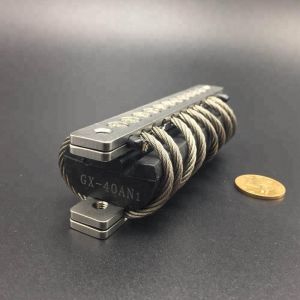 Electric Cable Vibration Isolators Spring 100G Shock Vibration Insulation