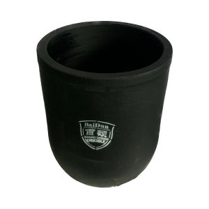 Durable None Closure Silicon Carbide Graphite Crucible Add Ons Implements