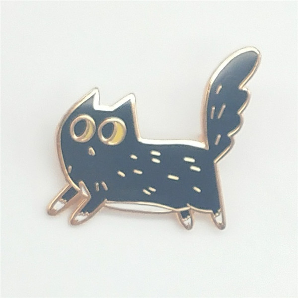 1.5mm 1.8mm 2.0mm Hard Enamel Lapel Pins Brass Gold Plating