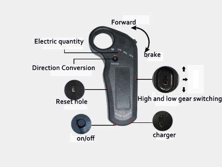 Safe Waterproof Electric Skateboard 7 PLY 1 Baboo Deck Material