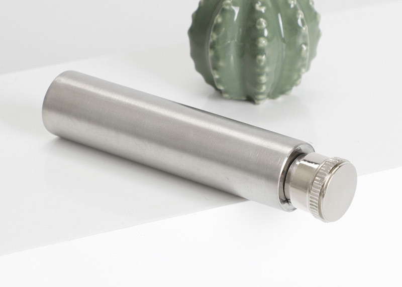 Portable Kitchen Household Items 1 Oz Stainless Steel Cigar Pipe Polished Round Bottomed
