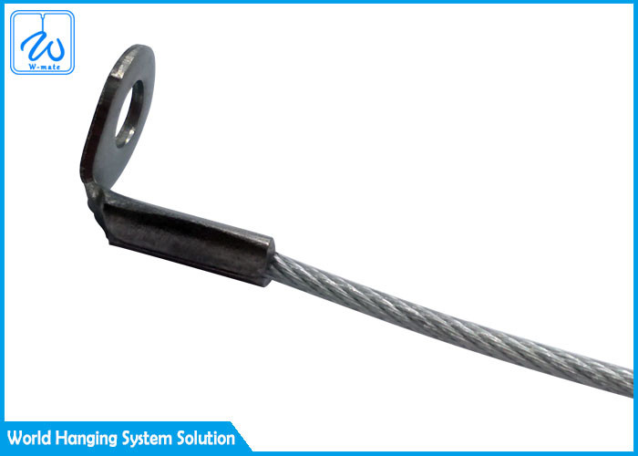 6mm Galvanized Wire Rope Sling Thimble For Suspension System