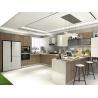Buy cheap Melamine Lacquer Ready Assembled Modern Kitchen Cabinet Cream from wholesalers