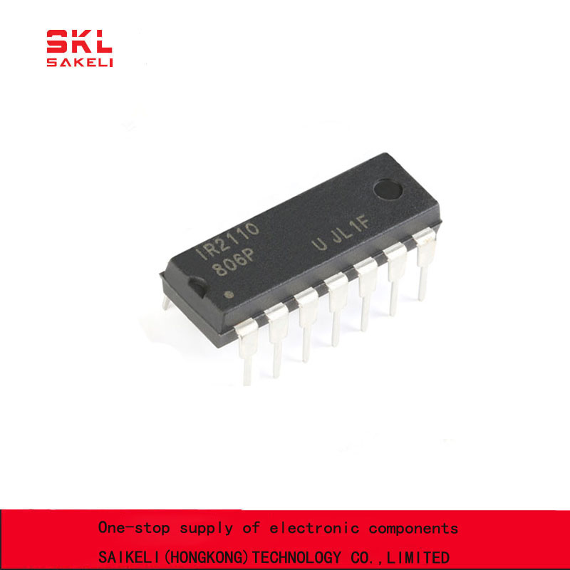 IR2110PBF Semiconductor High Performance High-Voltage Half-Bridge Driver IC Chip for Motor Control Applications