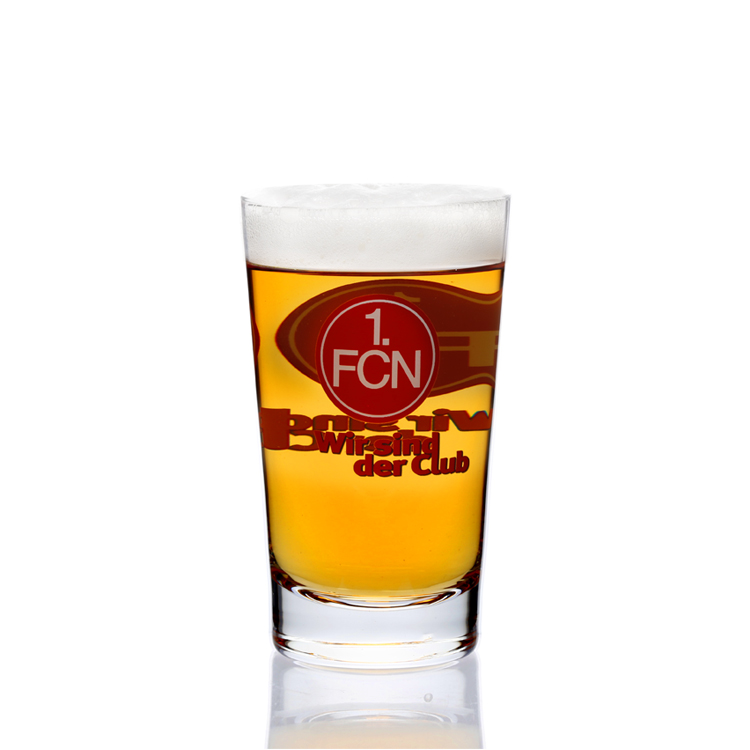 Factory wholesale lead free high quality crystal transparent beer glass drink cup