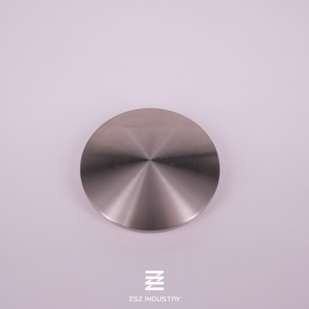 Dome Balustrade End Caps 8mm Height 42.4 X 2.0mm Mounting Satin / Mirror Surface