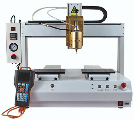 XHL-D331puh three Axis glue dispenser machine 3axis puh heating Pimpled rubber