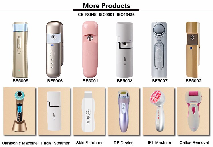 BF1210 Cordless Portable Skin Scrubber Machine Removes Epidermal Pigmentation