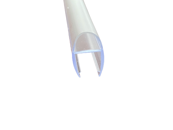 PVC Waterproof Rubber Sliding Glass Seal Strip for Frameless Clear Bottom Shower Door
