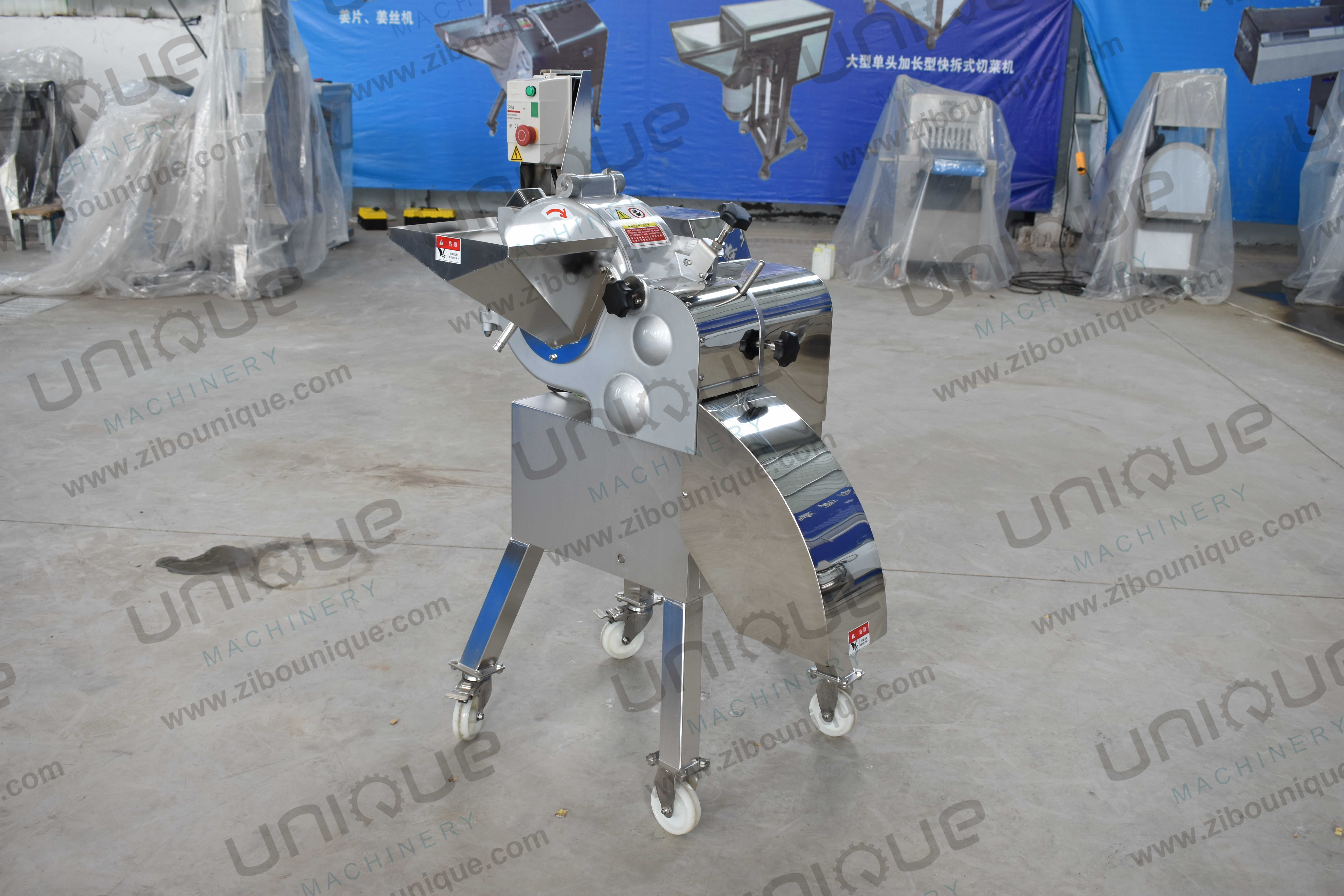 7890*1760*1800 mm Carrot Washing Machine Potato Brush Polishing Peeling Machine from UNK