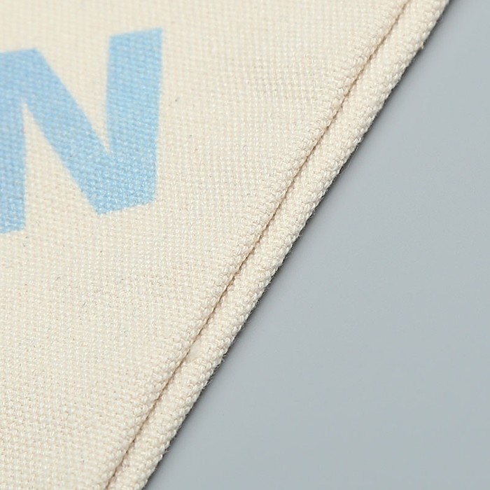 Foldable Recycled Canvas Tote Bags Promotional Design Printed