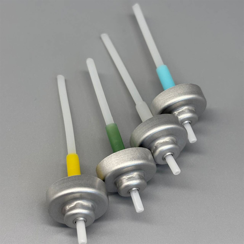 Durable 20mm Plastic Stem Metered Aerosol Valve for Automotive Detailing with High-Performance