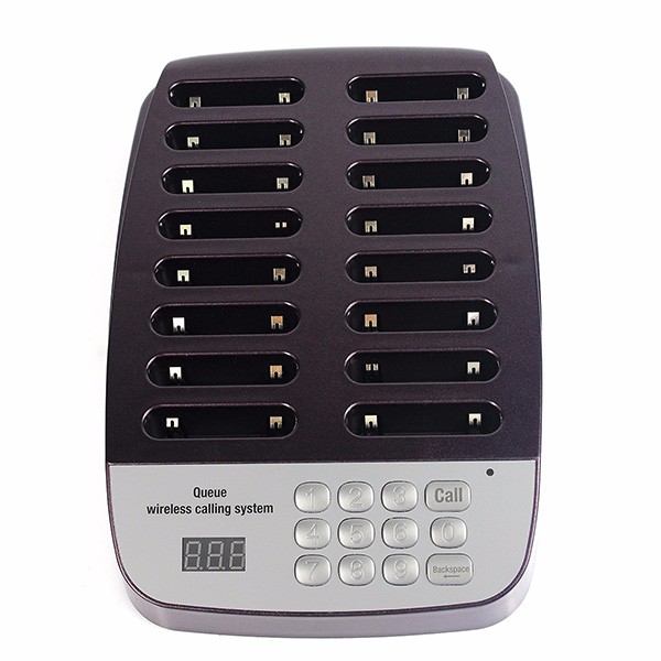 16 pagers restaurant wireless coaster pager sysetm with good quality and cheap price