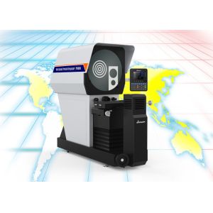  400mm Diameter Screen Digital Profile Projector With Large Working Travel Manufactures