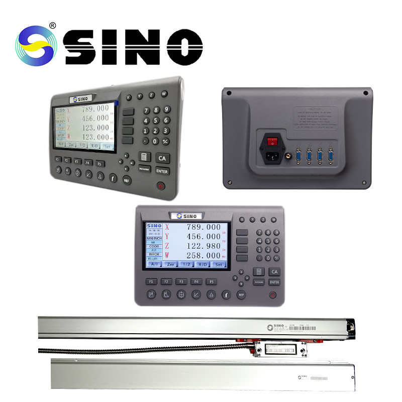 CNC Lathe Grinder EDM SINO SDS200 Milling DRO Kit With Digital Readout Display Meter Set