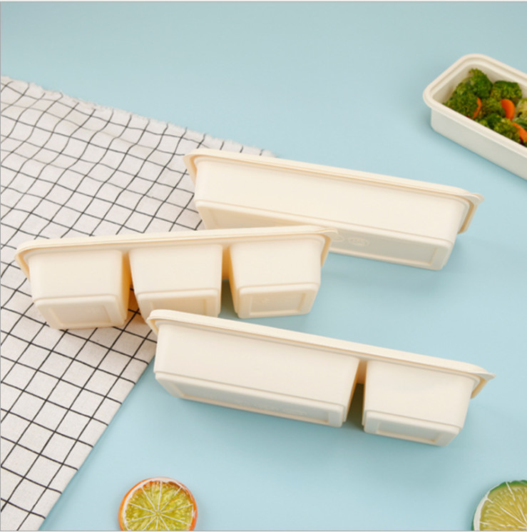 Cornstarch Degradable Takeaway Disposable Bento Box
