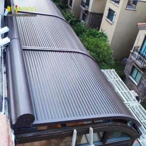 Aluminum Conservatory Roller Shutter Awning