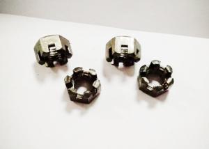  Coarse Thread M12X1.75 Hexagon Slotted Nut Manufactures