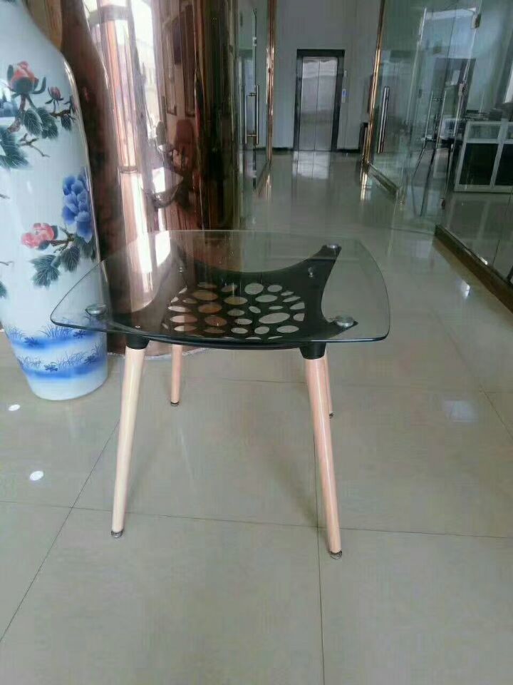 Rectangular white table/plastic table/modern table/glass table/Leisure table/Recreational table/discuss table