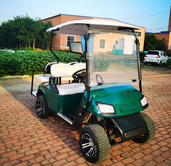 Lead-acid Cell 4-Wheel 4-Seater Golf Cart 10 Inch Tiren Inch Tire Public Road