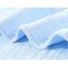 Buy cheap Blue Crinkle Gauze Fabric By The Yard Six Layers Swaddle Gauze Fabric from wholesalers
