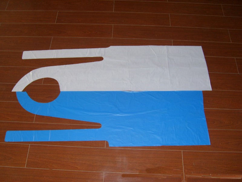 Cheap price disposable plastic waterproof aprons