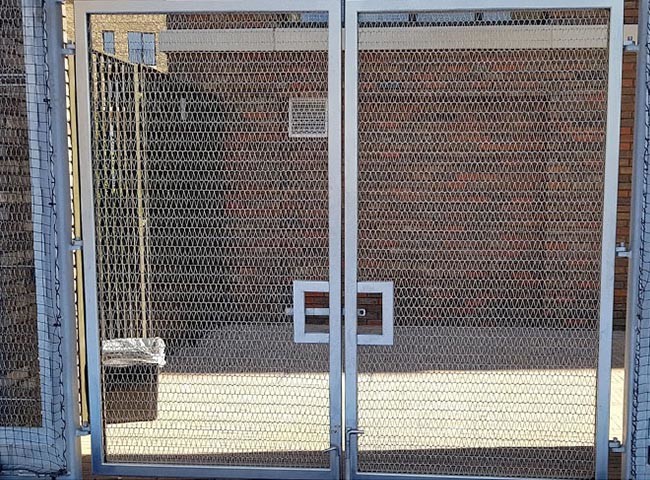 Architectural Spiral Mesh for Interior and Exterior Decoration