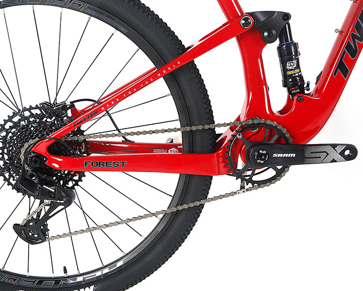 T1000 Carbon Fiber Full Suspension Mountain Bike Customized Logo