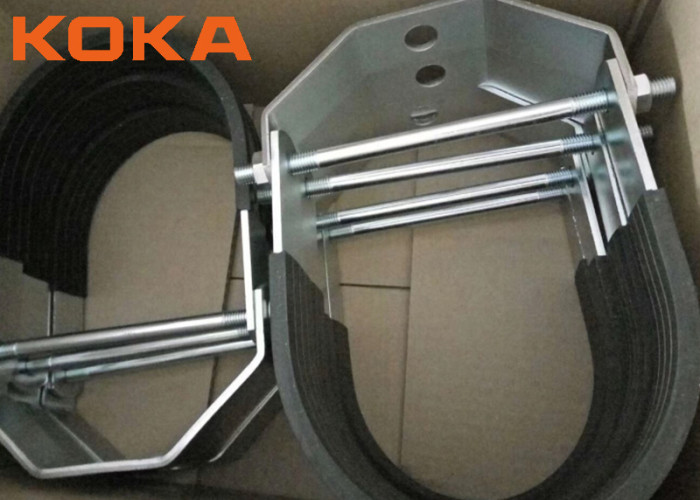 Electrical Zinc Pipe Clamps 3-1/2'' Unistrut Clevis Hanger