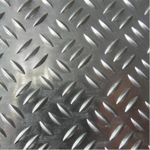 Stair Tread Flooring Fire Trucks Ship Decks, Elevators Embossed Decorative Aluminum Coil