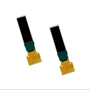 0.63 Inch Tiny Micro OLED Display Transparent 120X28 Resolution Mini Size