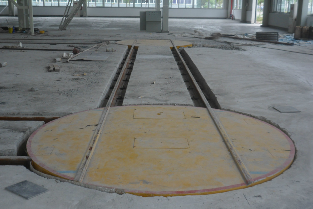 rail turnplate 