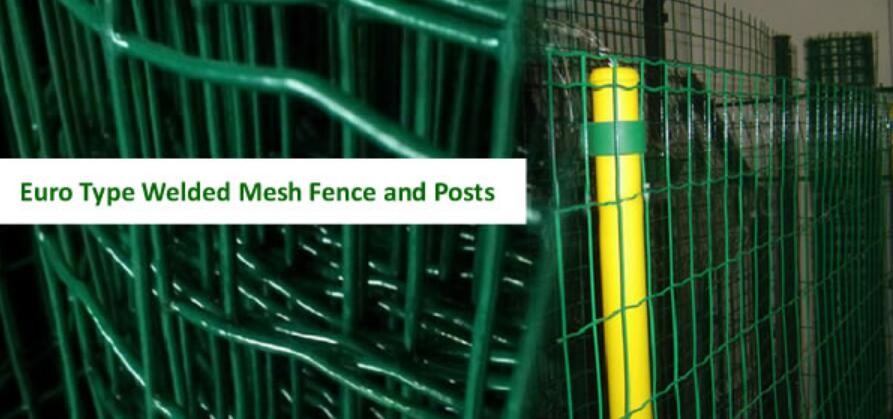 Green Welded Wire Mesh Fence