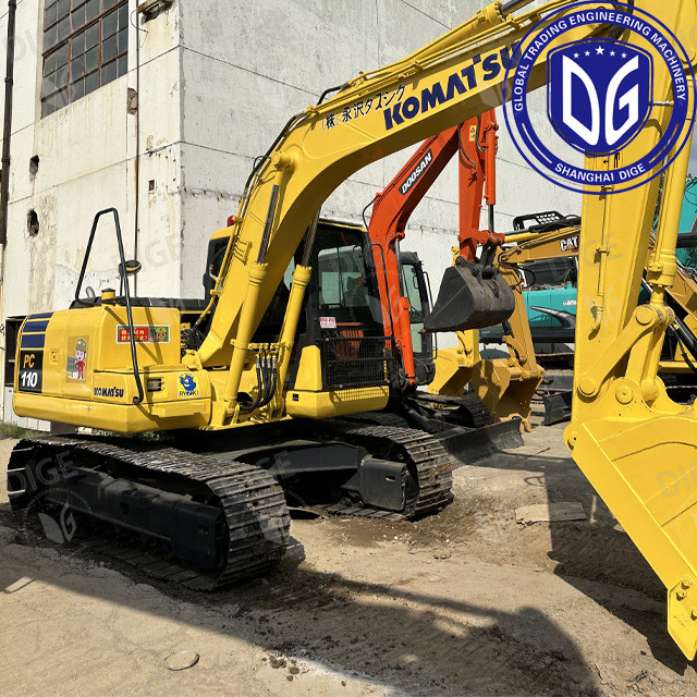 PC110 10 Ton Used Komatsu Excavator For Large Workloads