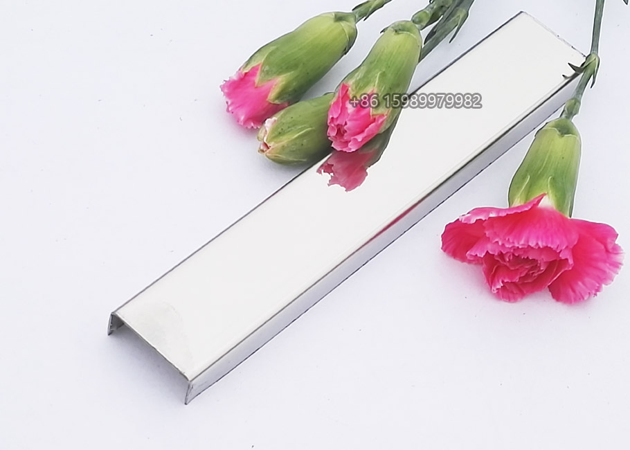 stainless steel u channel trim
