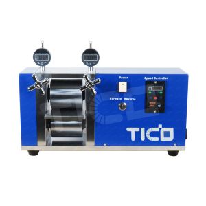  Electronic Calendering Roll Press Machine with 100mm Width Roller Manufactures