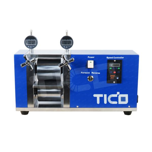 Adjustable Coin Cell Lab Equipment Electronic Small Calendering Machine 100mm
