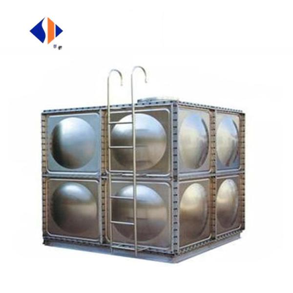 20 Years of Experience Stainless Steel Water Storage Panel Tanks for Drinking